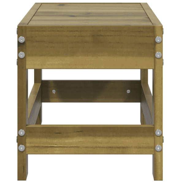 Gartenhocker Kiefernholz 62x30x32 cm