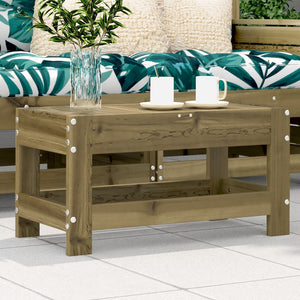 Gartenhocker Kiefernholz 62x30x32 cm