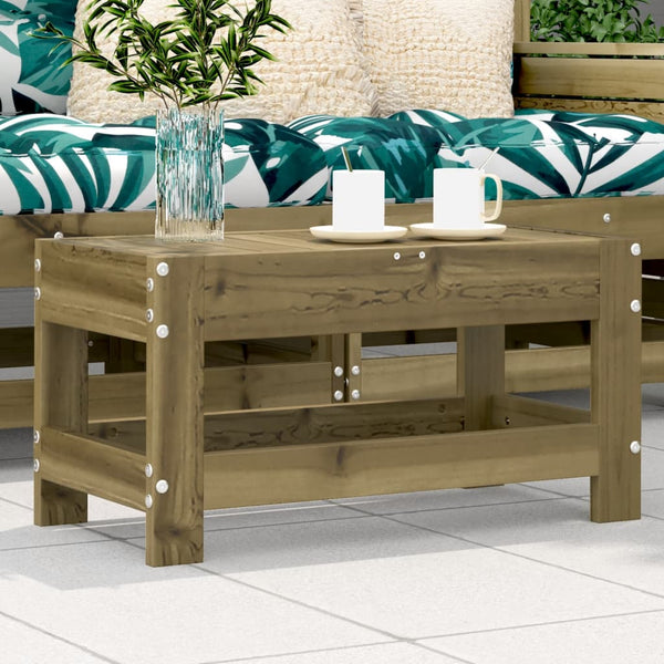 Gartenhocker Kiefernholz 62x30x32 cm