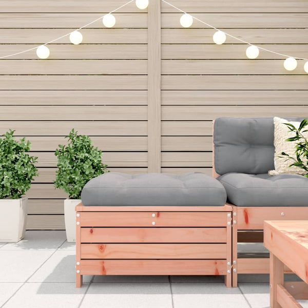 Gartenhocker Douglasie Massivholz 62x63,5 cm