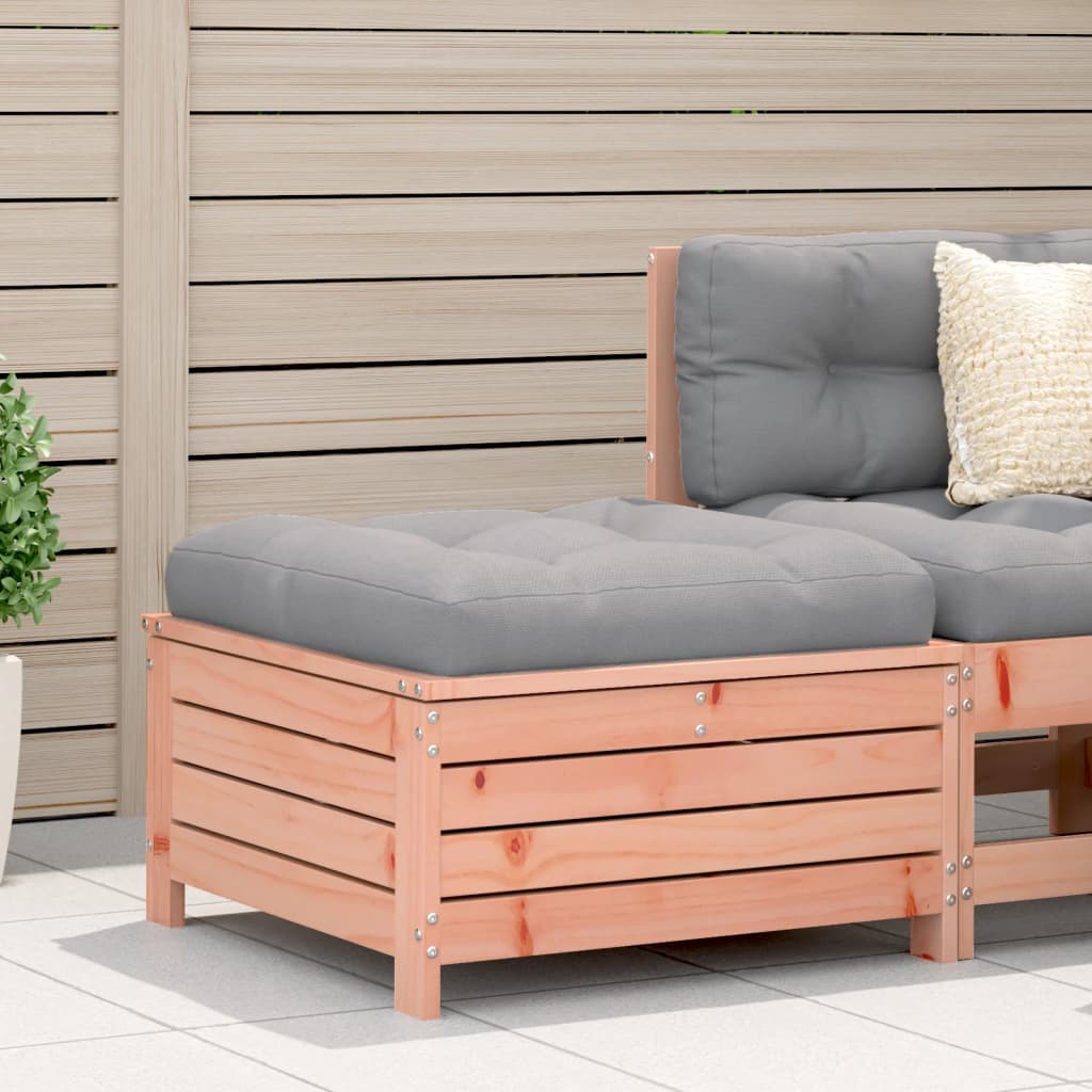Gartenhocker Douglasie Massivholz 62x63,5 cm