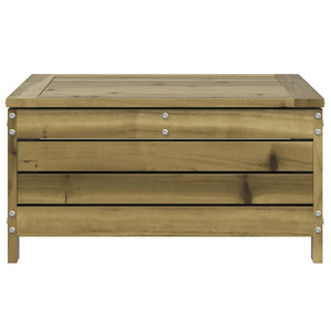 Gartenhocker Kiefernholz 62x63,5 cm