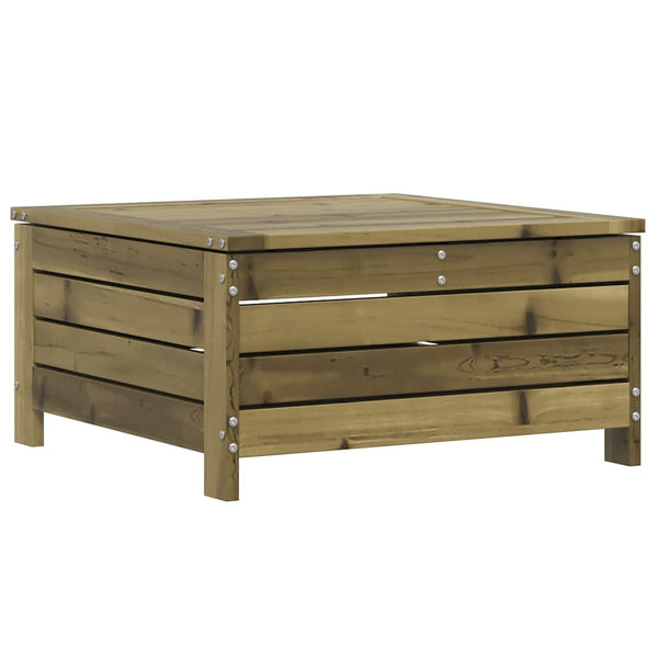 Gartenhocker Kiefernholz 62x63,5 cm