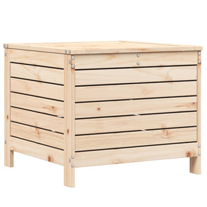 Gartenhocker Kiefer Massivholz 62x63,5 cm