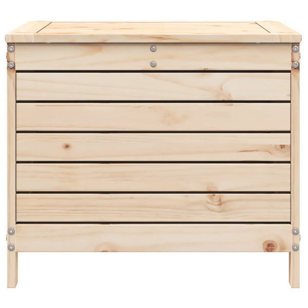 Gartenhocker Kiefer Massivholz 62x63,5 cm