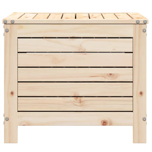 Gartenhocker Kiefer Massivholz 62x63,5 cm