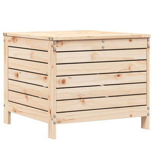 Gartenhocker Kiefer Massivholz 62x63,5 cm
