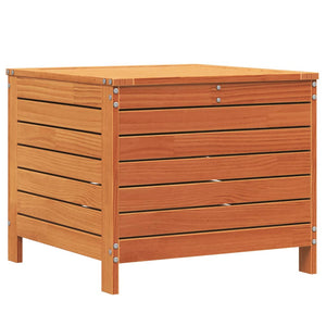 Gartenhocker Kiefer Massivholz Wachsbraun
