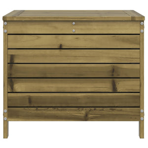 Gartenhocker Kiefernholz 62x63,5 cm
