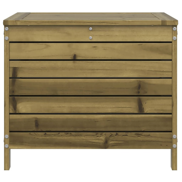 Gartenhocker Kiefernholz 62x63,5 cm