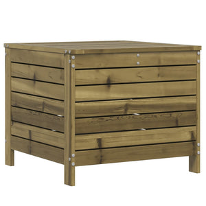 Gartenhocker Kiefernholz 62x63,5 cm