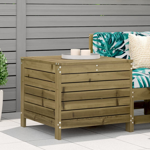 Gartenhocker Kiefernholz 62x63,5 cm