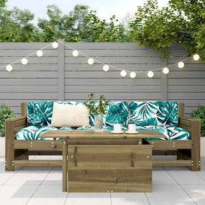 Gartentisch Kiefer 100x50x75cm