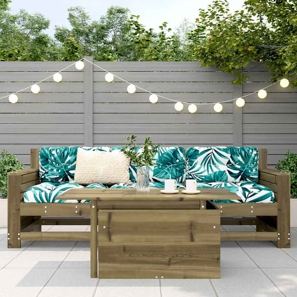 Gartentisch Kiefer 100x50x75cm