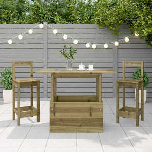 Gartentisch Kiefer 100x50x75cm