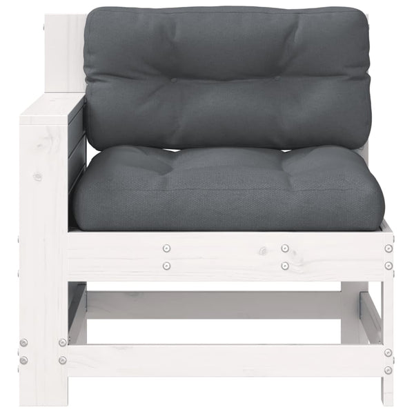 Gartensofa Kiefer Massivholz mit Kissen