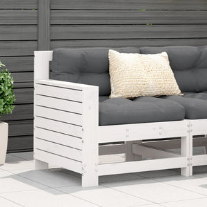 Gartensofa Kiefer Massivholz mit Kissen