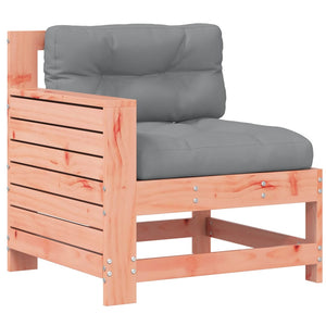 Gartensofa Douglasie mit Armlehne & Kissen