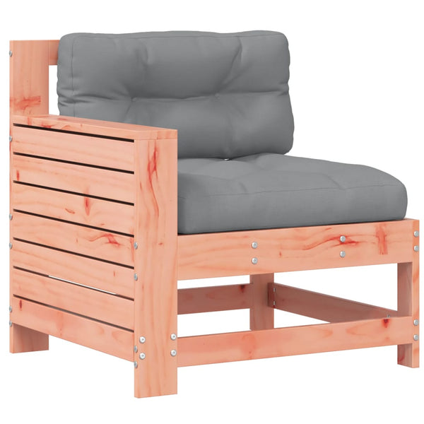 Gartensofa Douglasie mit Armlehne & Kissen