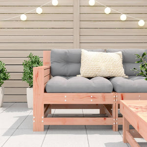 Gartensofa Douglasie mit Armlehne & Kissen