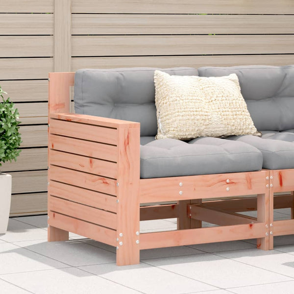 Gartensofa Douglasie mit Armlehne & Kissen