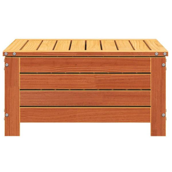 Gartenhocker Kiefer Massivholz Wachsbraun
