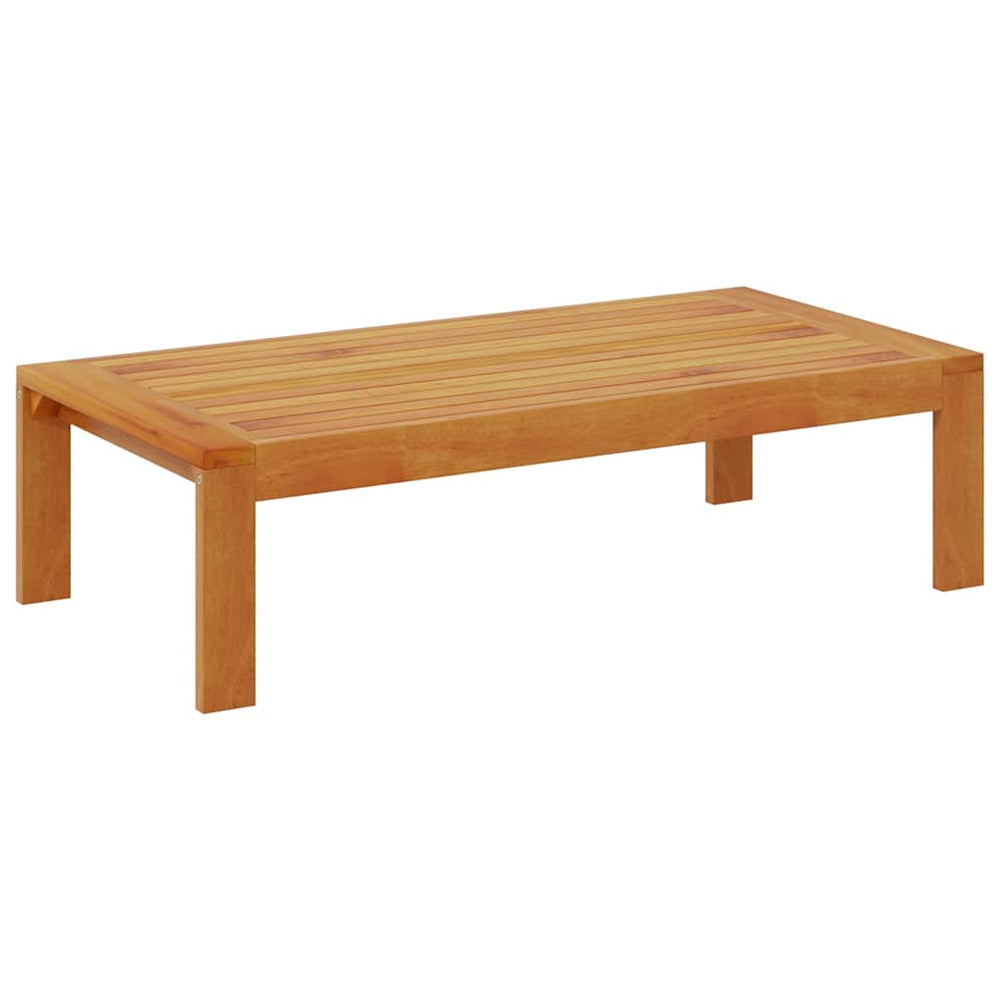 Akazienholz Gartentisch 100x50 cm