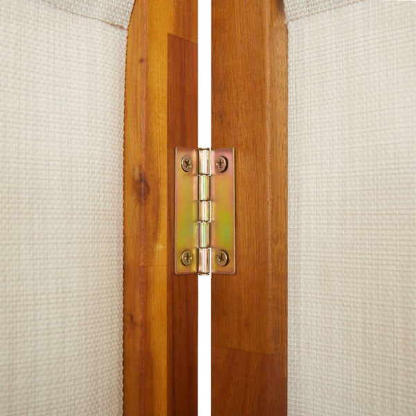 Hellgrauer 5-teiliger Paravent 350x180 cm