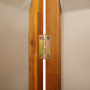 5-teiliger Raumteiler Taupe 350x180 cm