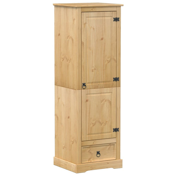 Massivholz Kleiderschrank Kiefer 55x50x170 cm