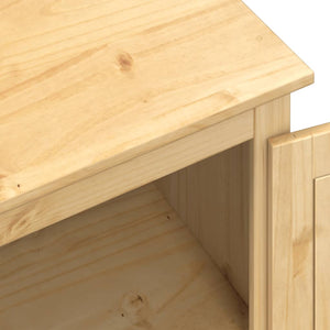 Massivholz Kleiderschrank Kiefer 55x50x170 cm