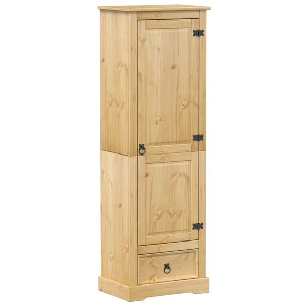 Massivholz Kleiderschrank Kiefer 55x38x170 cm