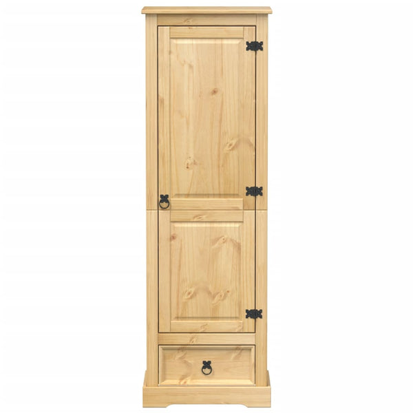 Massivholz Kleiderschrank Kiefer 55x38x170 cm