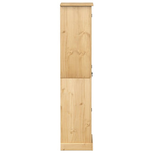 Massivholz Kleiderschrank Kiefer 55x38x170 cm