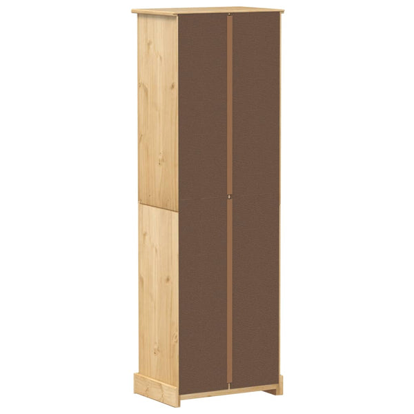 Massivholz Kleiderschrank Kiefer 55x38x170 cm