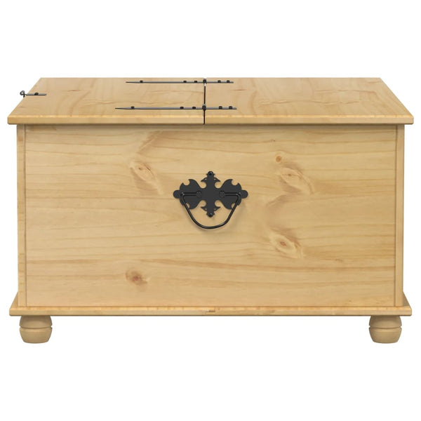 Massivholz Truhe Corona Kiefer 90x78x45cm