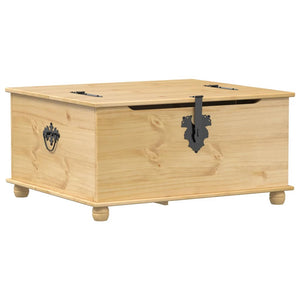 Massivholz Truhe Corona Kiefer 90x78x45cm