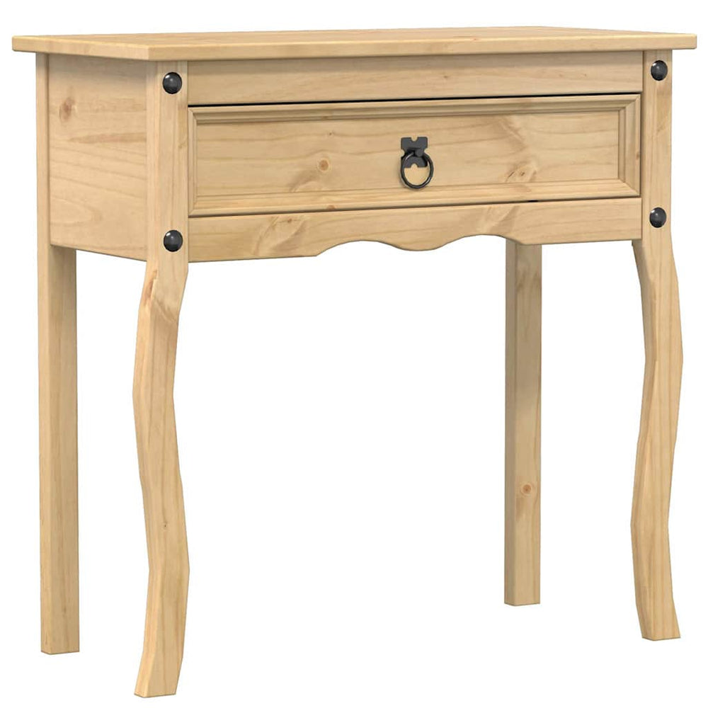 Kiefer Massivholz Konsolentisch 73 cm