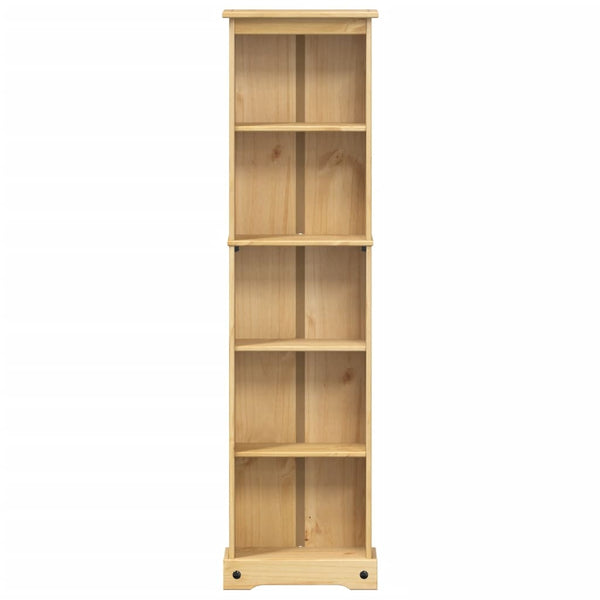 Bücherregal Kiefer Massivholz 46x20x170 cm