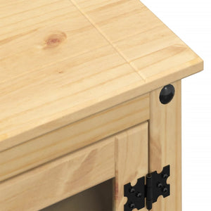 Massivholz Medienschrank Corona Kiefer 60 cm