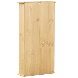 CD-Schrank Kiefer Massivholz 52x103 cm