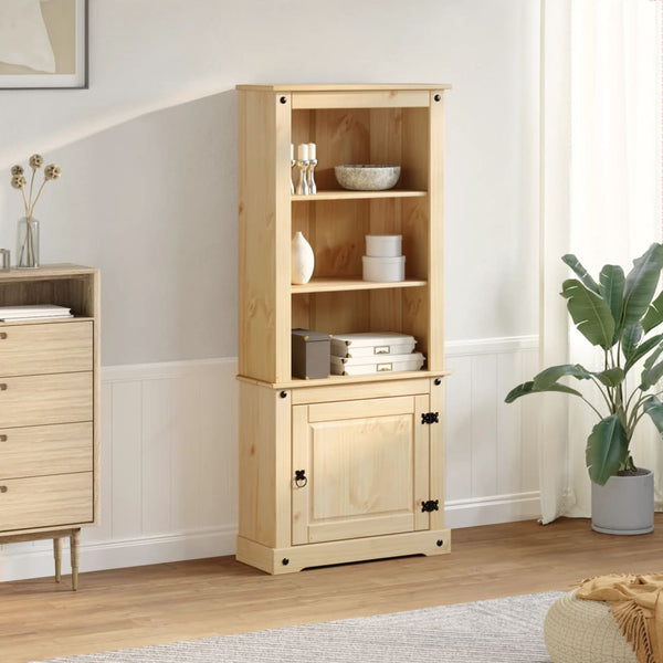 Highboard Corona Kiefer Massivholz 74x38x170 cm