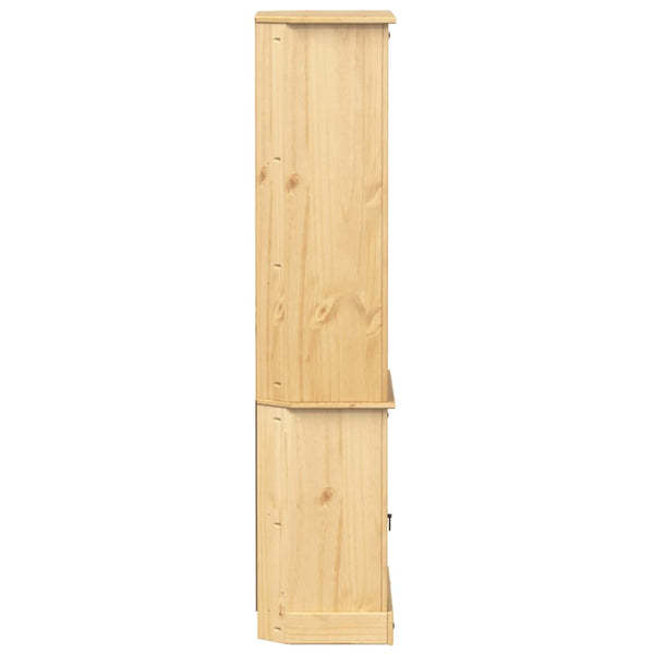 Highboard Corona Kiefer Massivholz 74x38x170 cm