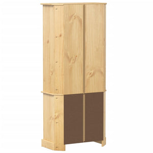 Highboard Corona Kiefer Massivholz 74x38x170 cm