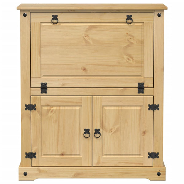 Weinschrank Corona Kiefer Massivholz 97x114 cm