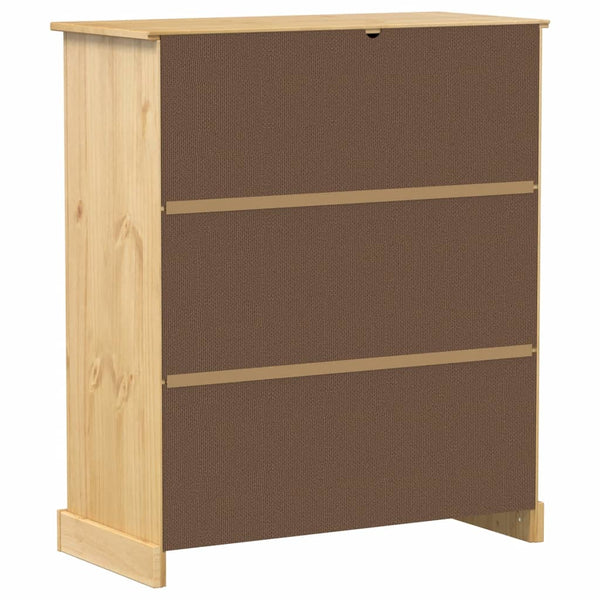 Weinschrank Corona Kiefer Massivholz 97x114 cm