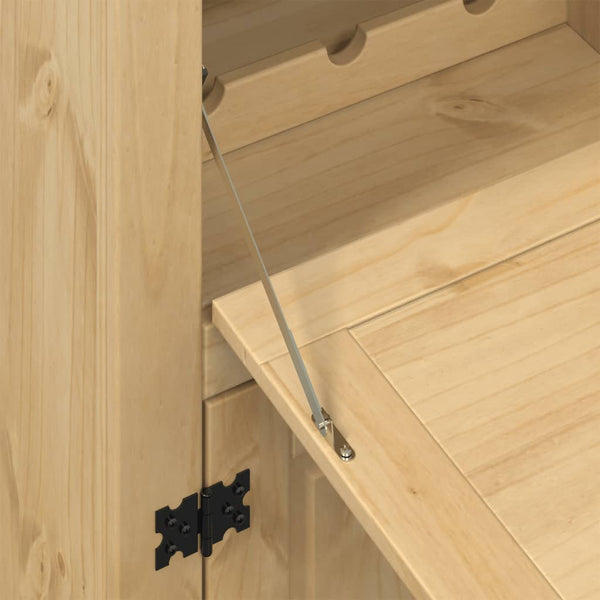 Weinschrank Corona Kiefer Massivholz 97x114 cm