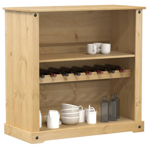 Massivholz Weinregal Corona Kiefer