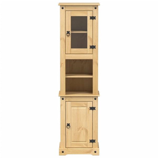 Massivholz Badschrank Kiefer 50x40x185cm