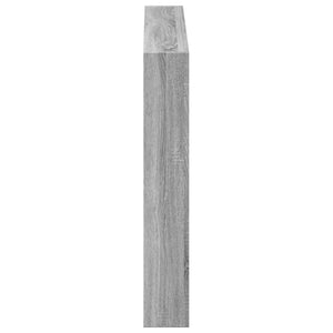 LED Kopfteil Grau Sonoma 100 cm